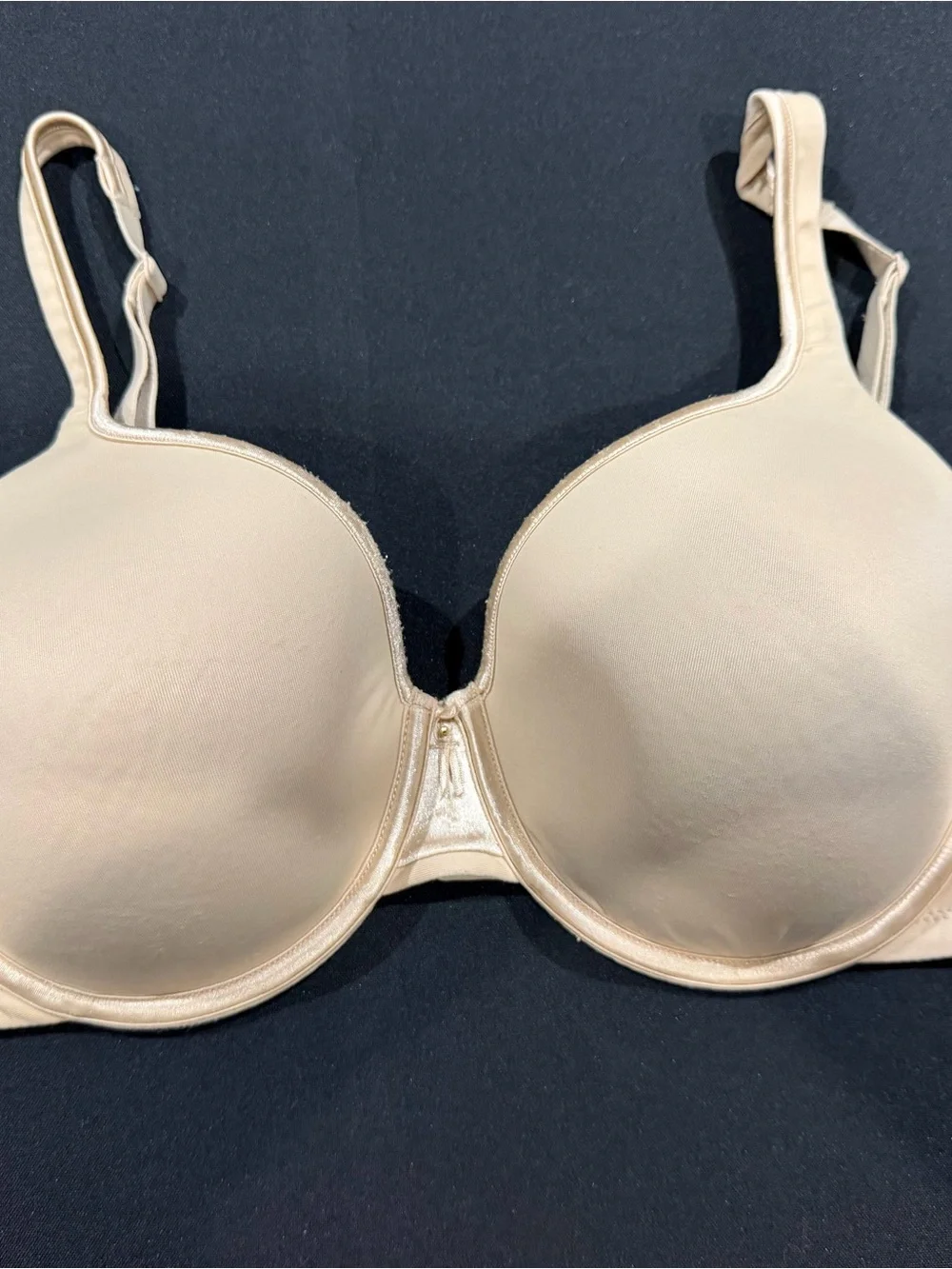 Vanity Fair 75335 Beige T-Shirt Bra — Smooth Molded Cups 42C